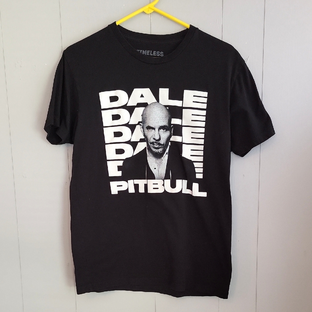 PitBull Men's Shirt Medium Black Short Sleeve T-Shirt